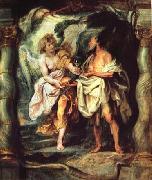 The Prophet Elijah Receiving Bread and Water from an Angel